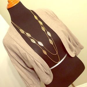 Taupe Cashmere Bolero
